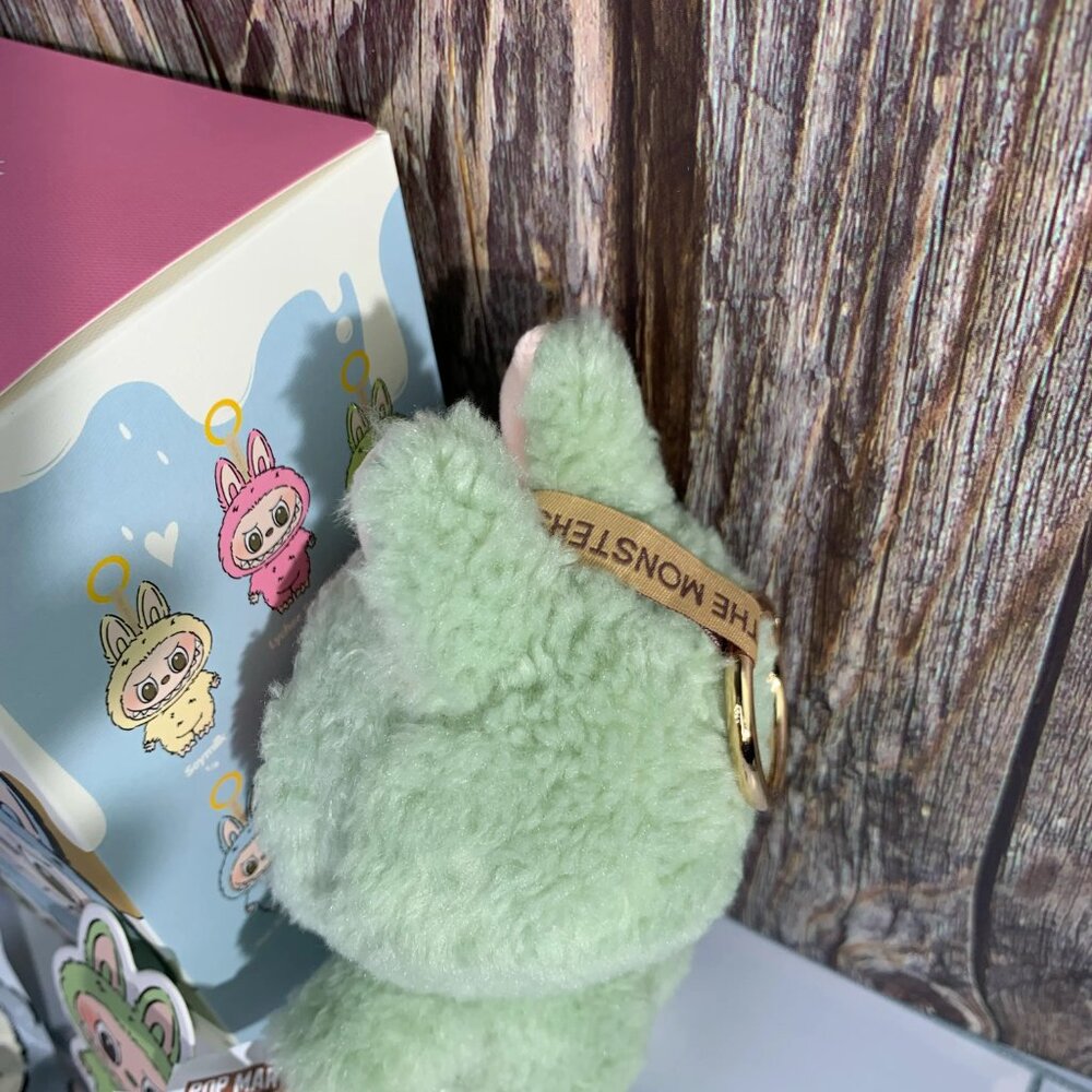 POP MART Labubu The Monsters Exciting Macaron GreenGrape - Picture 5 of 7